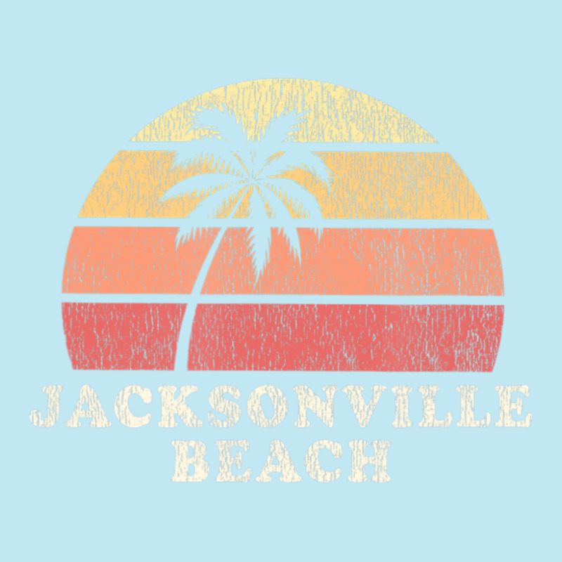 Jacksonville Beach Fl Vintage 70s Retro Throwback Urban Heavy T-shirt by michaelyounger19 | Artistshot