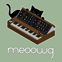 Synthesizer Cat Meow Urban Heavy T-shirt | Artistshot