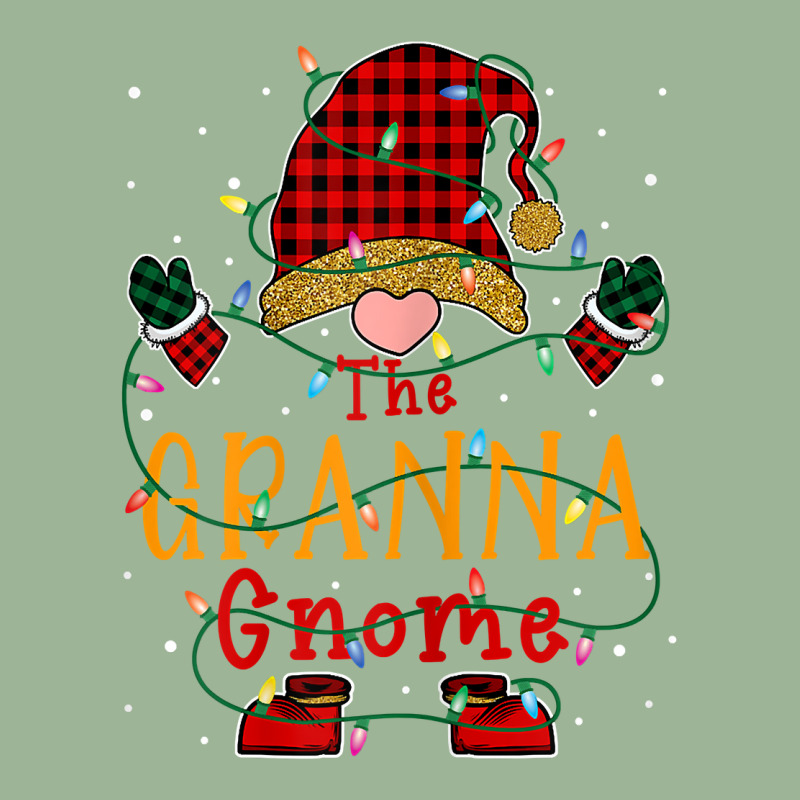 Womens The Granna Gnome Buffalo Plaid Christmas Family Xmas Pajamas T Urban Pullover Hoodie | Artistshot