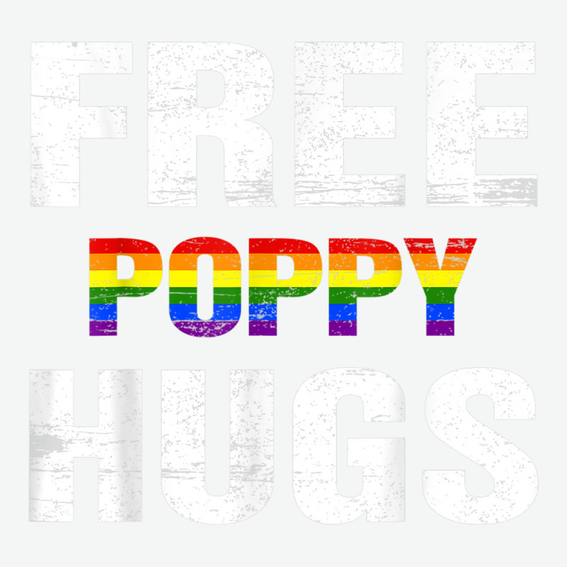 Mens Free Poppy Hugs Shirt Pride Gift Rainbow Flag Matching Urban Pullover Hoodie | Artistshot