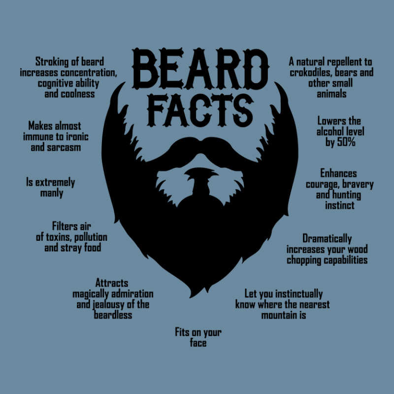 Beard Facts (black) Urban Pullover Hoodie | Artistshot