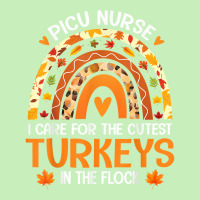 Picu Nurse Cutest Turkeys In The Flock Thanksgiving Rainbow T Shirt Urban Pullover Hoodie | Artistshot