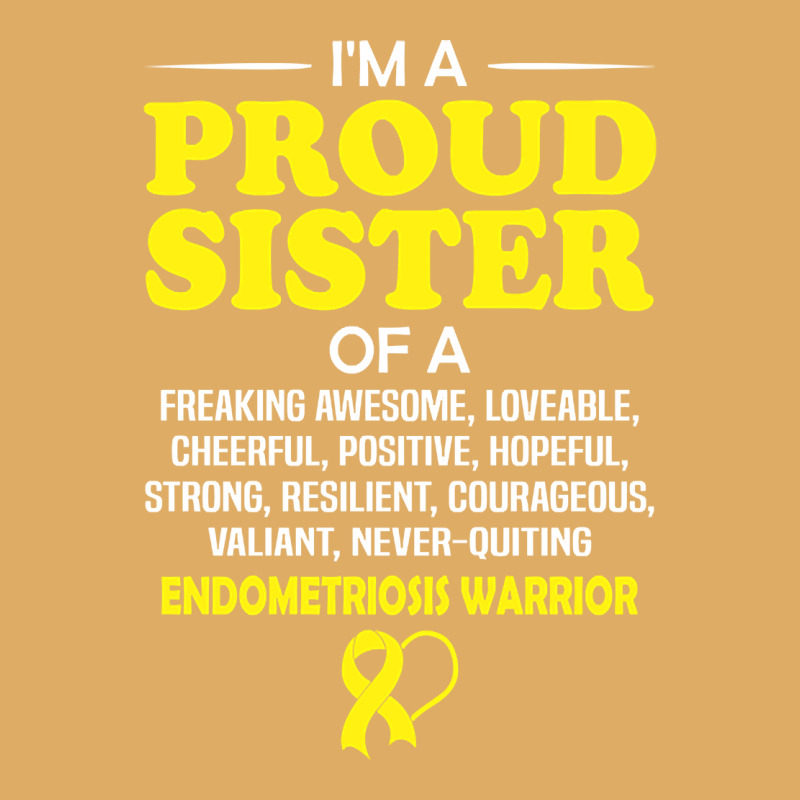 Proud Sister Of An Endometriosis Awareness Warrior Urban Pullover Hoodie by Jerhogen528 | Artistshot