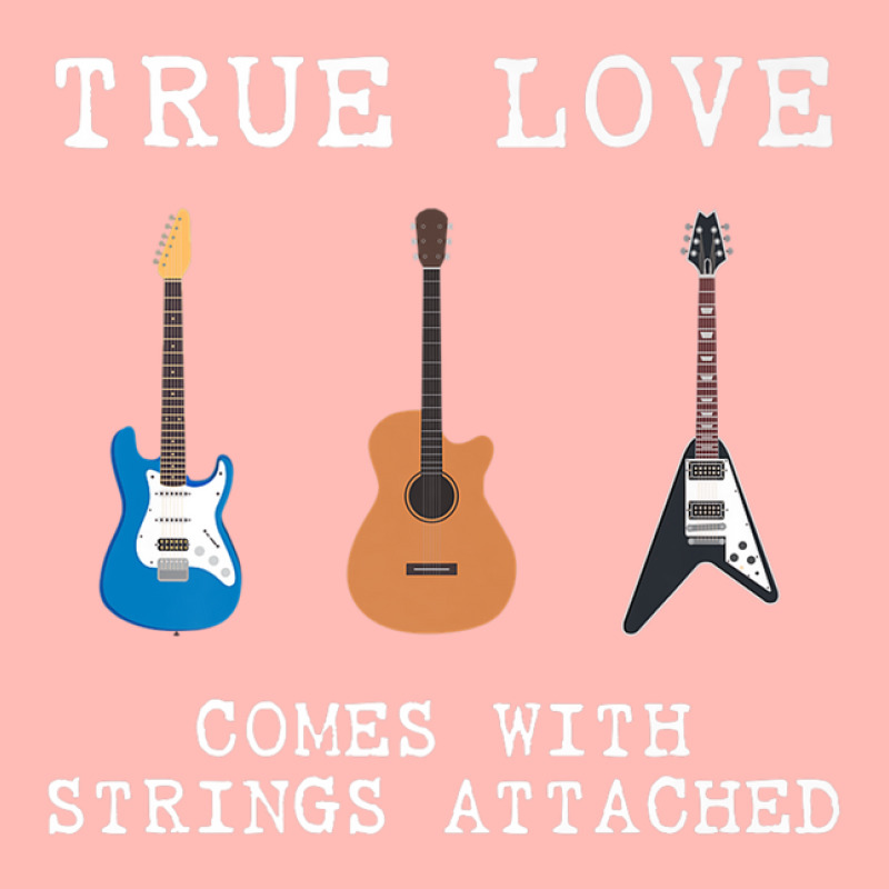 Guitar Player True Love Strings Attached Guitarist Musician Urban Pullover Hoodie by rakinybluvic | Artistshot