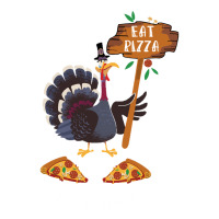 Thanksgiving Turkey Thanksgiving Eat Pizza Save A Turkey Bomber Jacket | Artistshot