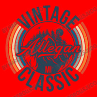 I Love Allegan Michigan Retro Vintage Classic Limited Edition Bomber Jacket | Artistshot