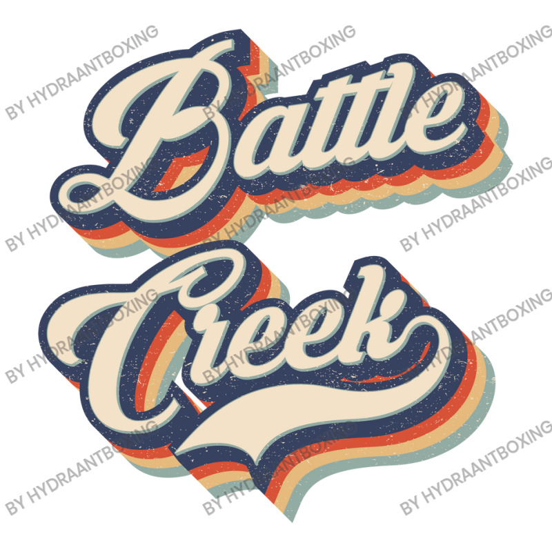 I Love Battle Creek City Usa Retro Vintage Bomber Jacket by HydraAntBoxing | Artistshot