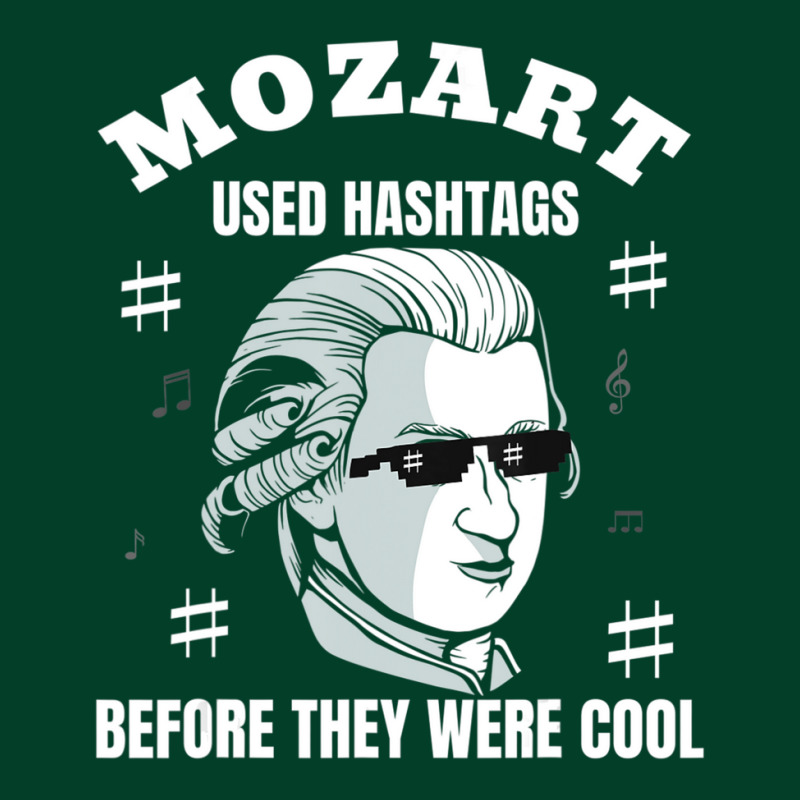 Composer Wolfgang Amadeus Mozart Used Hashtags Beanie by cm-arts | Artistshot