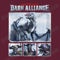 Womens Dungeons & Dragons Group Shot Dark Alliance Box Up V-neck Beanie | Artistshot