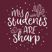 My Students Are Sharp Teacher Cactus Plant School Gift Pun Beanie | Artistshot