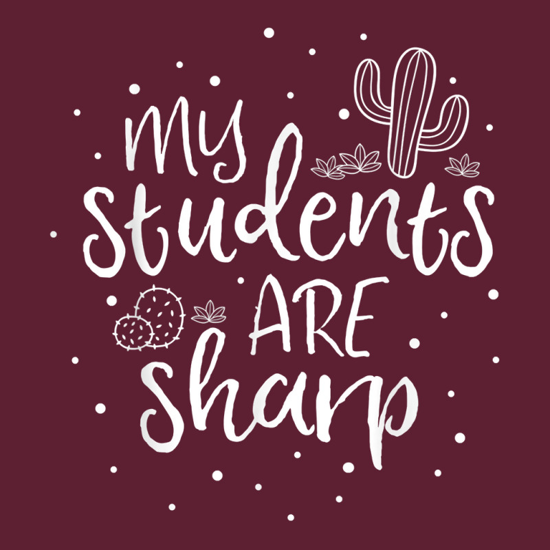 My Students Are Sharp Teacher Cactus Plant School Gift Pun Beanie | Artistshot