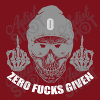 Mens Zero Fucks Given Skull Bandana Men Middle Fingers Sunglasses Beanie | Artistshot