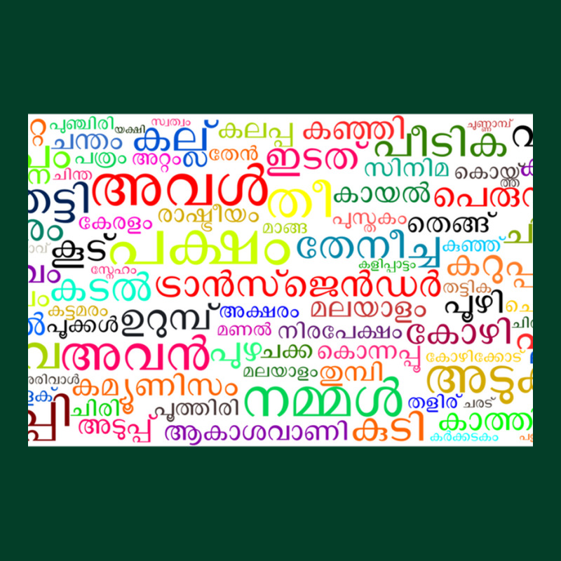 Malayalam Word Cloud Beanie by cm-arts | Artistshot