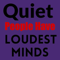 Quiet People Have The Loudest Minds Beanie | Artistshot