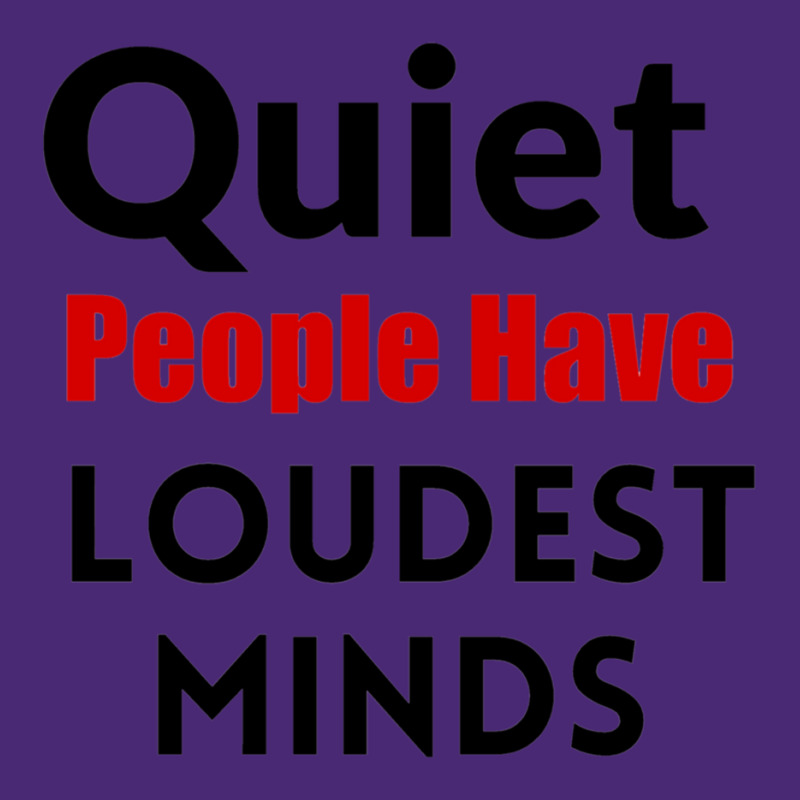 Quiet People Have The Loudest Minds Beanie by cm-arts | Artistshot