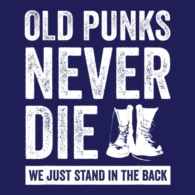 Old Punks Never Die We Stand In The Back Punk Rocker Music Beanie by cm-arts | Artistshot