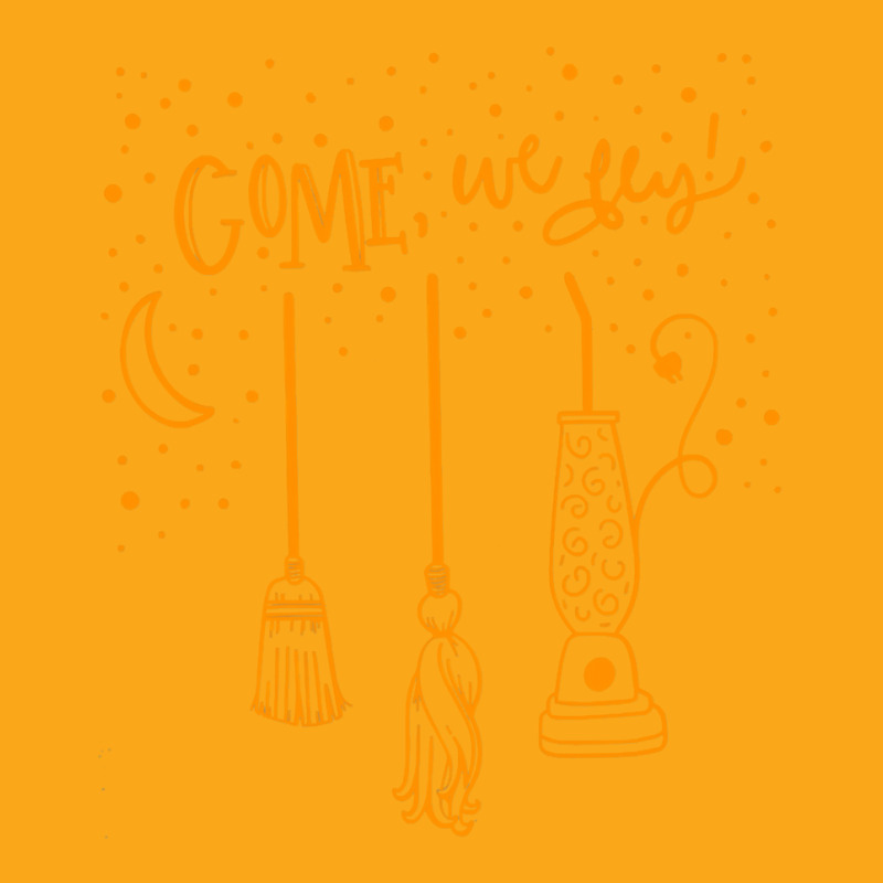 Come We Fly Witch Mop Broom Vacuum Flying Halloween Night T Shirt Beanie by WZ90 | Artistshot