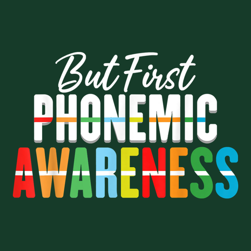 Funny But First Phonemic Awareness T Shirt Visor hat by cm-arts | Artistshot