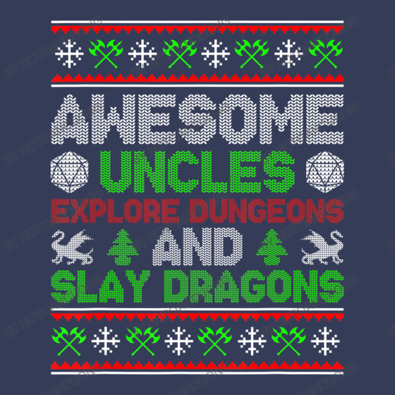 Mens Awesome Uncles Tabletop Christmas D20 Ugly Sweater Visor hat by hotoancuong | Artistshot