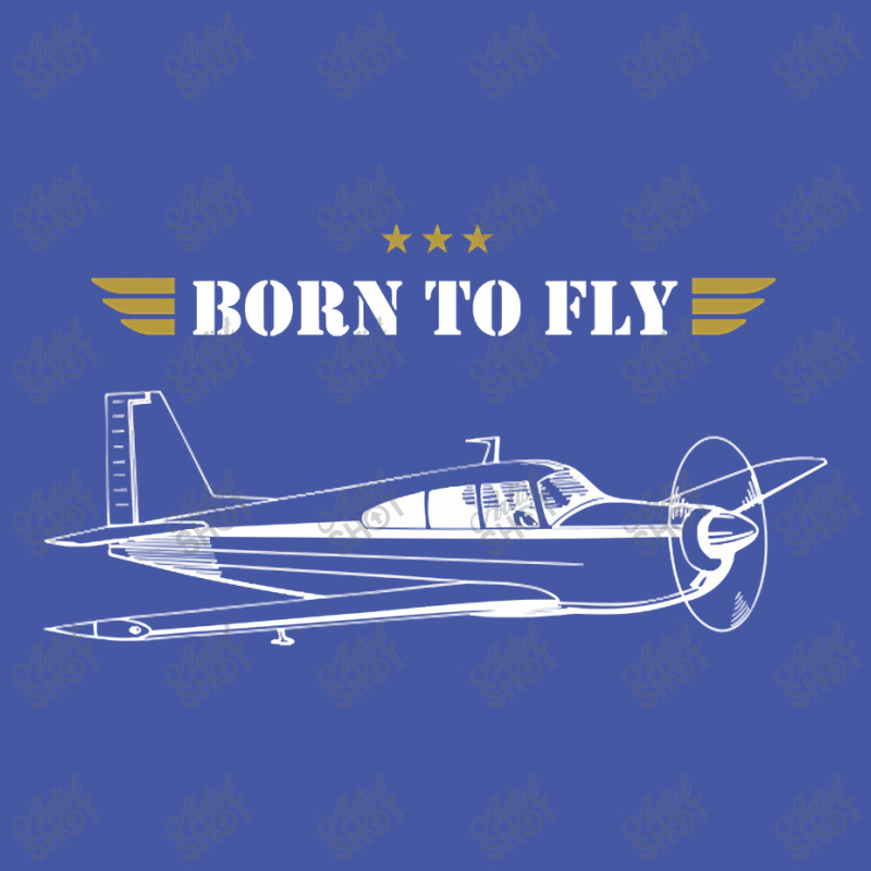 Born To Fly Plane Pilot - Single Airplane Pom Pom Beanie | Artistshot