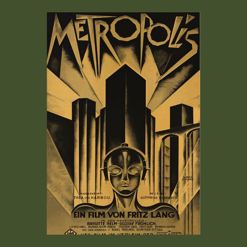 Metropolis Fritz Lang 1926 Vintage Movie Poster B&amp;w Classic Sun Shade Cap by cm-arts | Artistshot