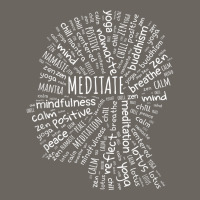 Meditate Mindfulness Zen Buddha Yoga Wordart T Shirt Sun Shade Cap | Artistshot