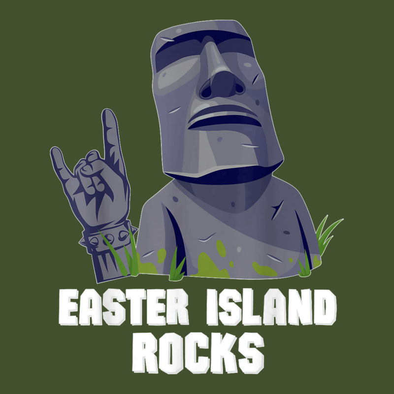 Easter Island Rocks Moai Statue Rapa Nui Rock Music Sun Shade Cap | Artistshot