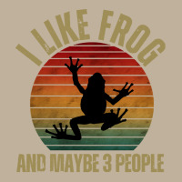 I Like Frog And Maybe 3 People T  Shirt I L I K E F R O G A N D M A Y Sun Shade Cap | Artistshot