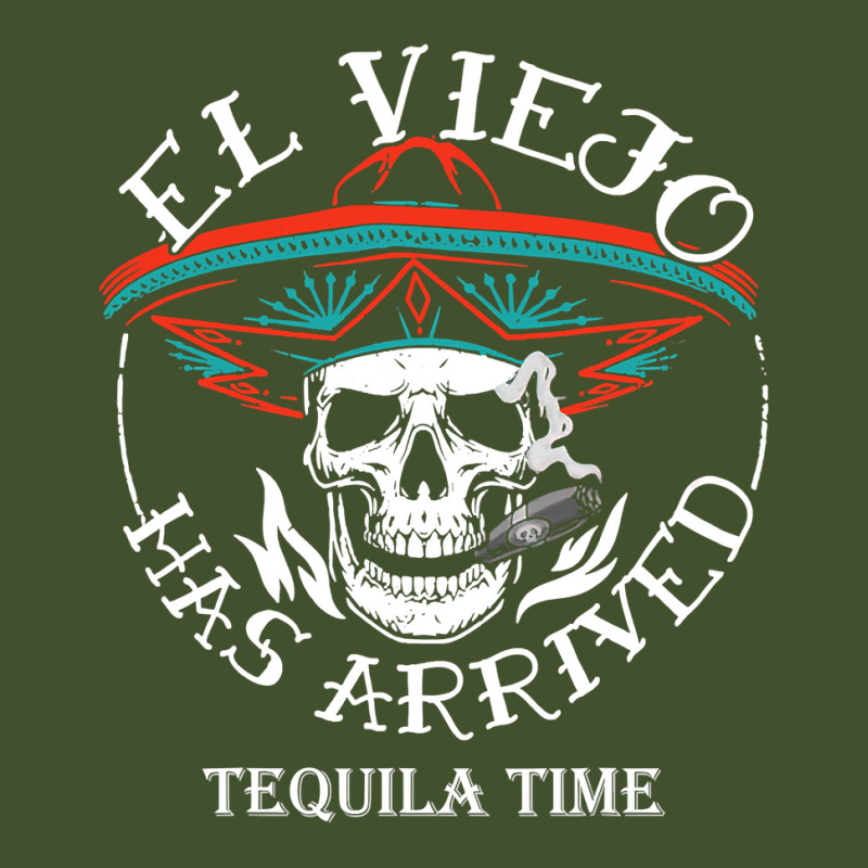 El Viejo Has Arrived Tequila Time Vintage Sun Shade Cap by Tisha Brown | Artistshot