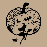 Halloween Spooky Pumpkin Witchy Fall Flying Witch Mesh Back Trucker Hat | Artistshot