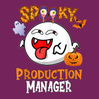 Boo Halloween Costume Spooky Production Manager T Shirt Tie Dyed Bucket Hat | Artistshot