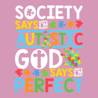 Autism Son Child Daughter Society God Says I M Perfect Faith Tie Dyed Bucket Hat | Artistshot