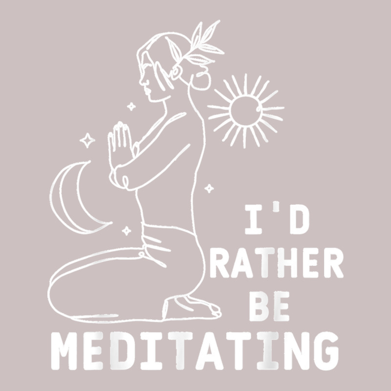 I'd Rather Be Meditating Funny Yoga Meditation T Shirt Retro Trucker Cap by JerrodHeathGaylon | Artistshot