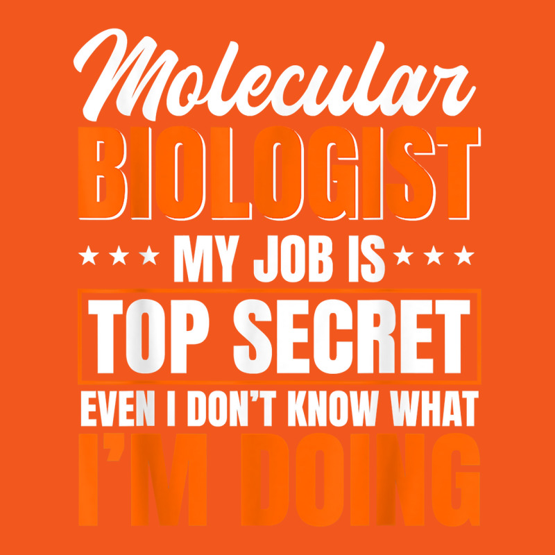 Molecular Biologist Job Genetic Scientist Dna Biology T Shirt Retro Trucker Cap by dornakgb | Artistshot