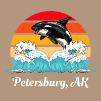 Petersburg T  Shirt Petersburg Alaska Distressed Orca Killer Whale Wav Retro Trucker Cap | Artistshot