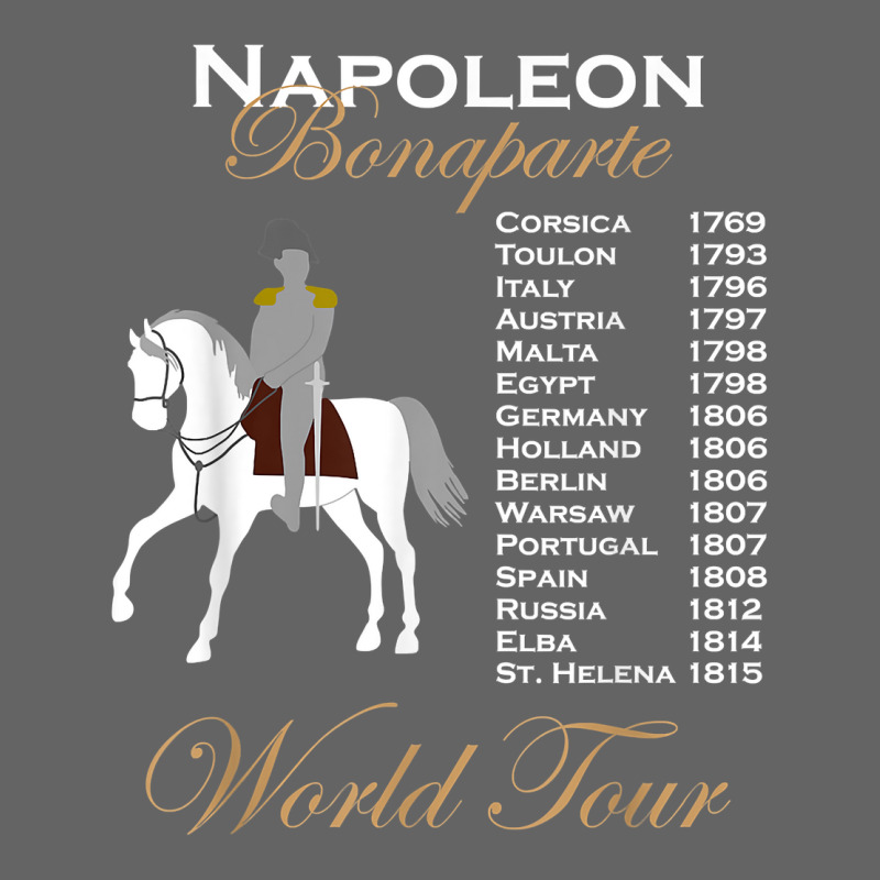 Funny Napoleon Bonaparte History World Tour Timeline Gift T Shirt Retro Trucker Cap by agueron | Artistshot