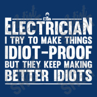 Electrician Funny Electrician Art Dad Lineman Electronics Engineers Seamless Cap | Artistshot