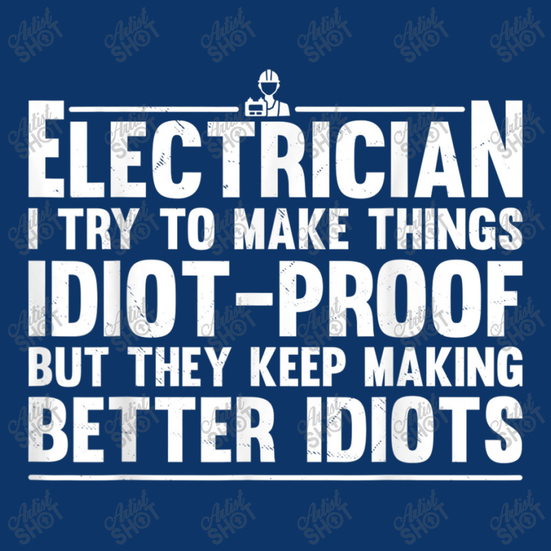 Electrician Funny Electrician Art Dad Lineman Electronics Engineers Seamless Cap by criticizematter | Artistshot