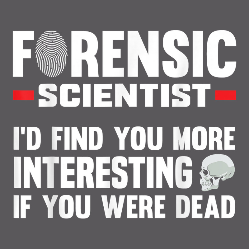 Forensic Scientist Coroner Forensics Science Student T Shirt Seamless Cap | Artistshot