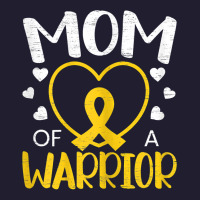 Womens Mom Of A Warrior Childhood Cancer Awareness Month T Shirt Seamless Cap | Artistshot