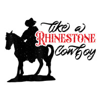 Cowboy Riding Horse Rhinestone Cowboy Western Country Gift T Shirt Seamless Cap | Artistshot