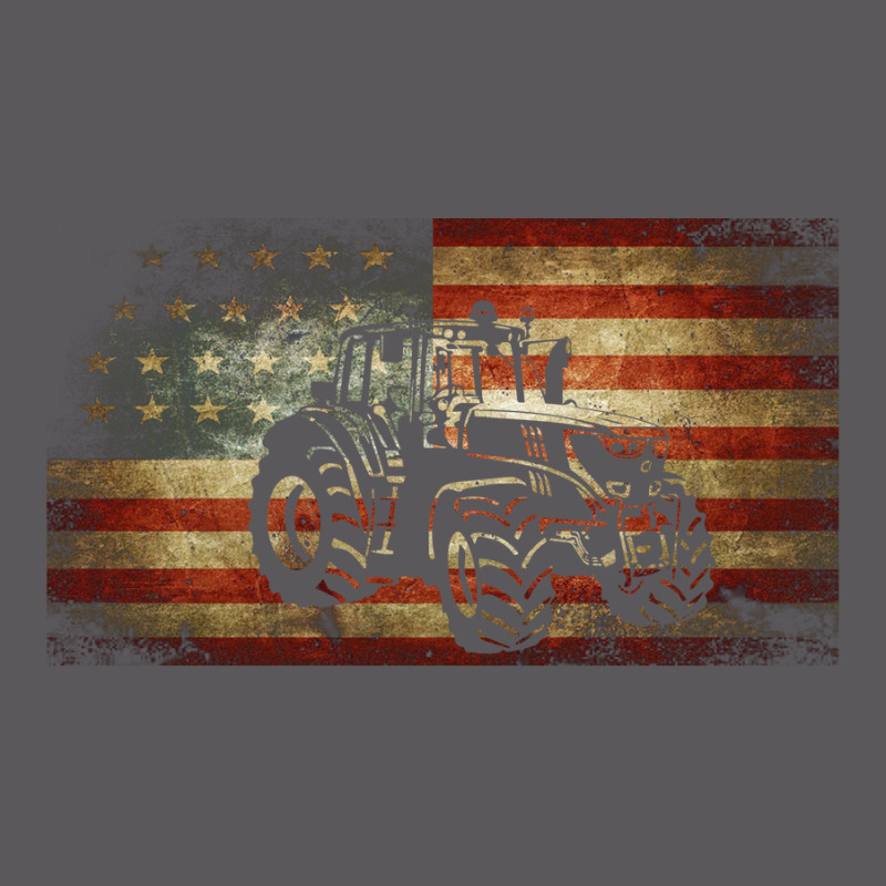 Farm Tractors Distressed Usa Flag Combine Tractor Farming Seamless Cap by MichaelAlavarado | Artistshot