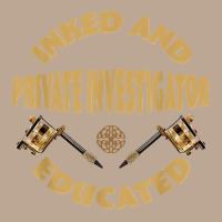 Inked And Educated Private Investigator T Shirt Yupoong Trucker Cap | Artistshot