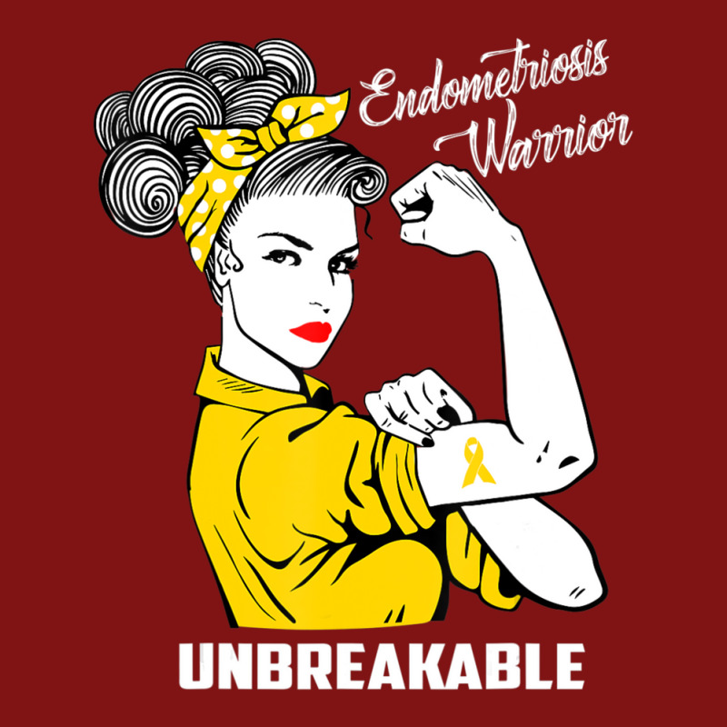 Endometriosis Warrior Unbreakable Awareness Snapback Trucker Cap | Artistshot