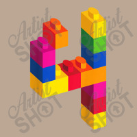 Kids 4 Year Old Building Blocks Birthday Bricks 4th Gift Yupoong Trucker Cap | Artistshot