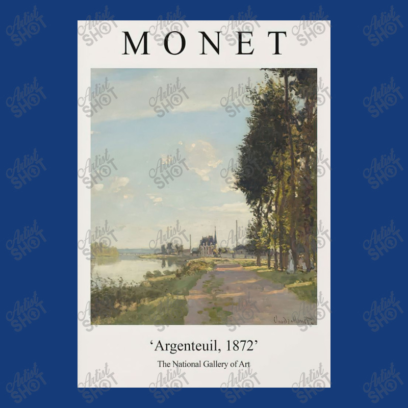 Claude Monet Argenteuil 1872 Foam Snapback hat by jasongterry4 | Artistshot