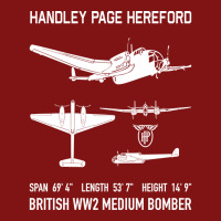 Handley Page Hereford Bomber British Ww2 Plane Cutout Silhouettes Gift Snapback Trucker Cap | Artistshot