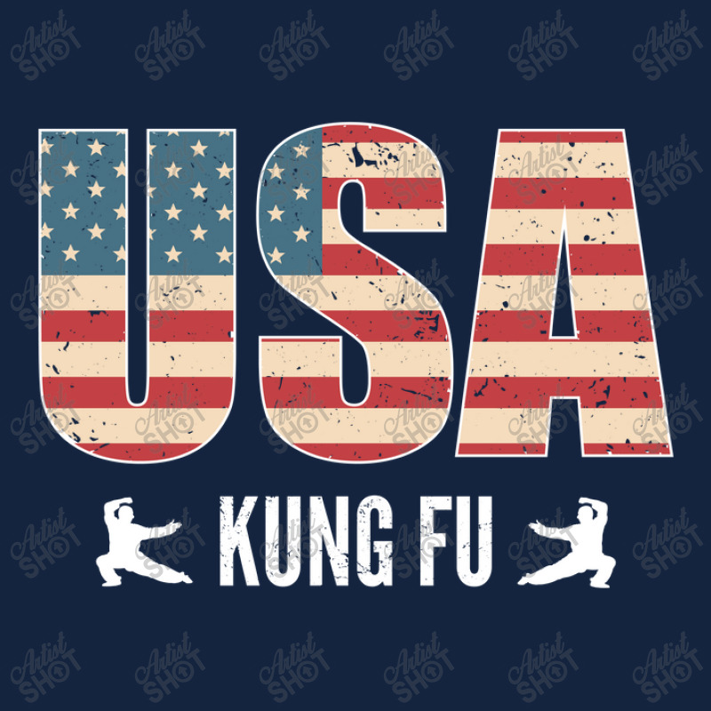 Kung Fu American Usa Flag | Kung Fu Martial Art T-shirt Foam Snapback hat by John Phillips | Artistshot