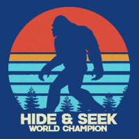 Bigfoot T  Shirt Retro Bigfoot Hide & Seek World Champion 4 Foam Snapback Hat | Artistshot