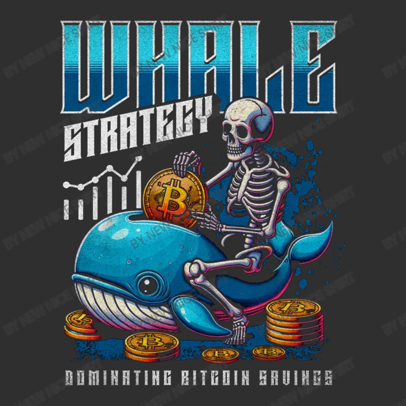 Whale Strategy Dominating Bitcoin Adjustable Cap - Leatherette Patch by New Nice Shirt | Artistshot